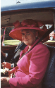 Mother Of The Bride On Way To Church In Daimler (click to enlarge)