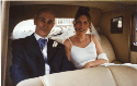 Susan And Dad In Bentley Departing For Church (click to enlarge)